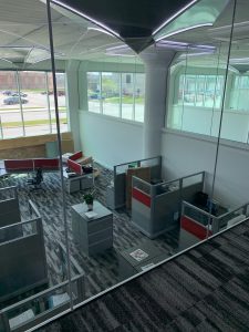 Second Floor view of new office