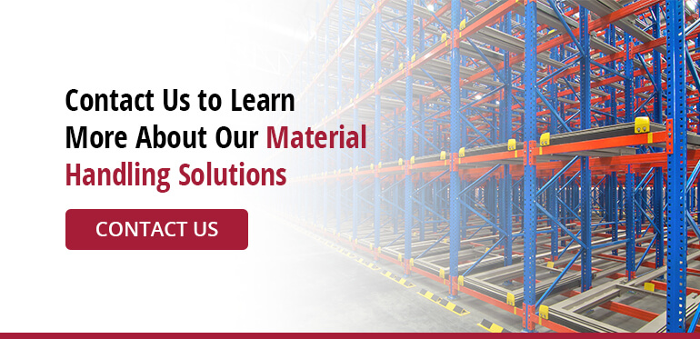 Material Handling Solutions Contact Us Graphic