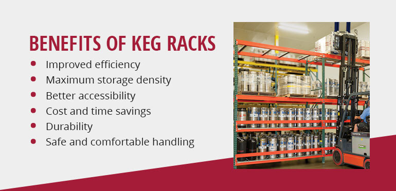 Benefits of keg racks